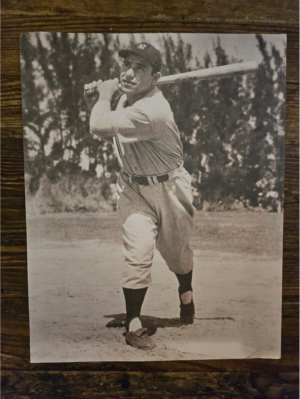 Yogi Berra - HOF - 14x11 Vintage Photo (no gloss) Baseball Print NY Yankees